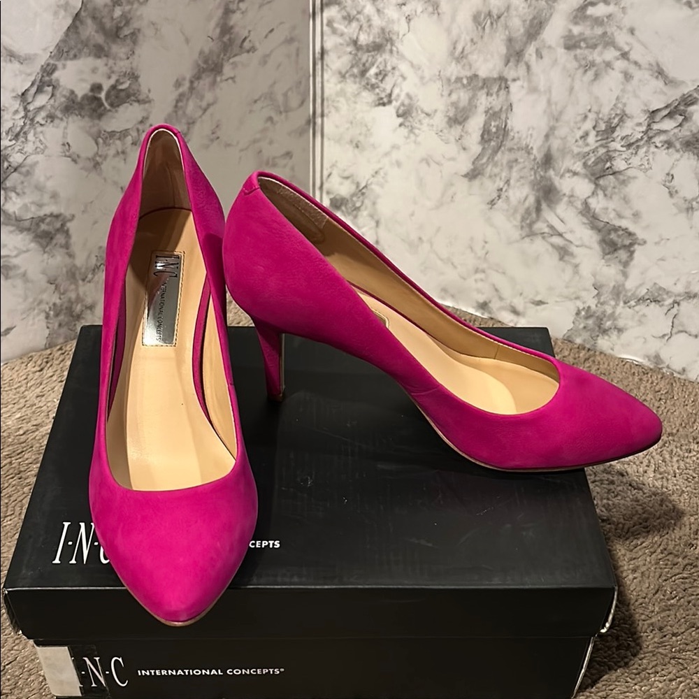 INC International Concepts Women's Pink Pumps Size 6.5